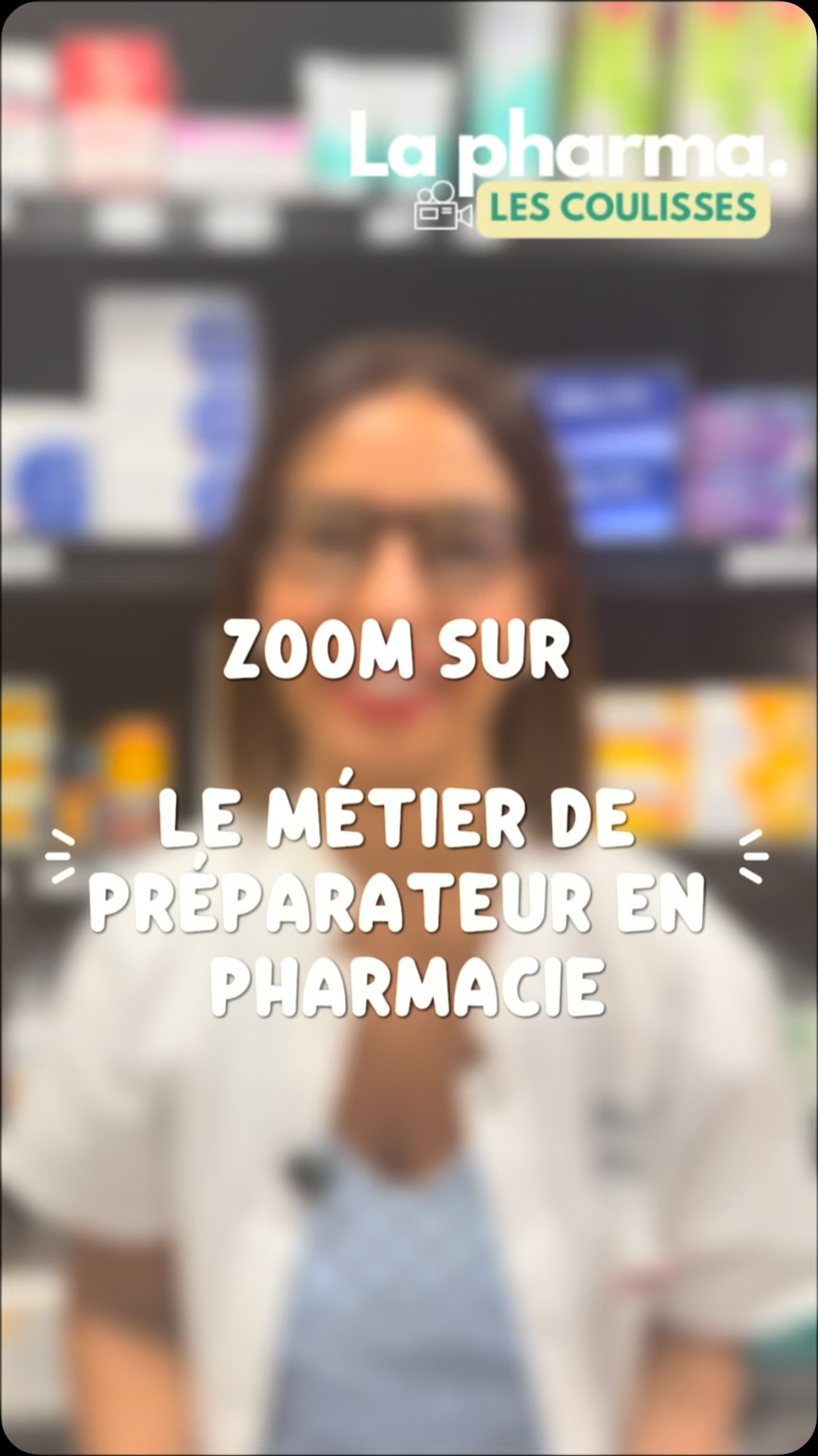 Une préparatrice de l'équipe de Lapharma 171